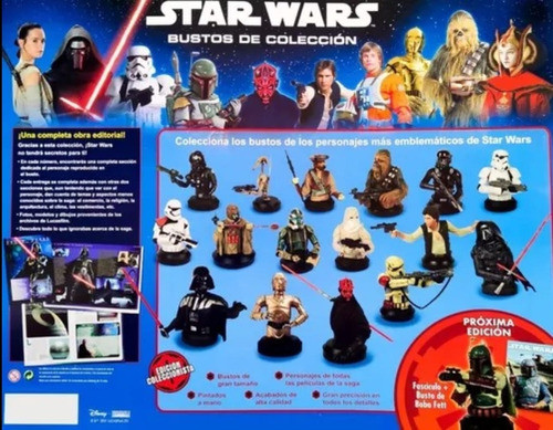 Bustos Star Wars Nº15 - Boushh 1