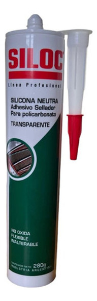 Silicona Neutra Para Policarbonato Transparente 0