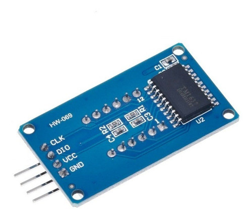 2 X Módulo Display 7 Segmentos 4 Dígitos Tm1637 Para Arduino 1