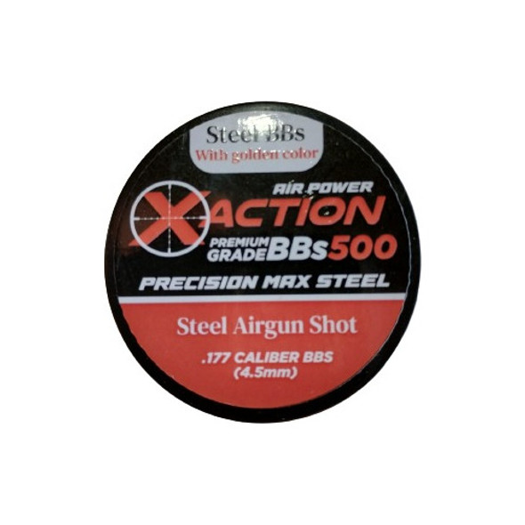 Balin Esferico 4.5mm Dorado Xfish Xaction 500 0