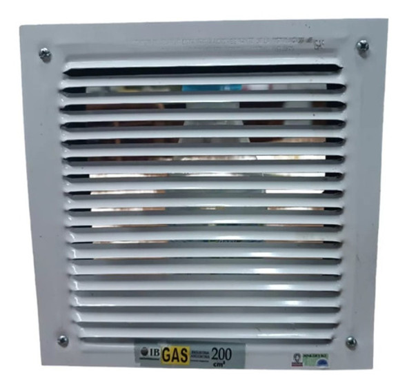 Rejilla De Ventilación 20x20 Aprobada Con Marco Ib 0