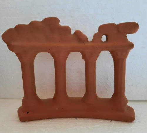 B. Antigo - Cenário Para Presépio Em Terracota Portuguesa 0