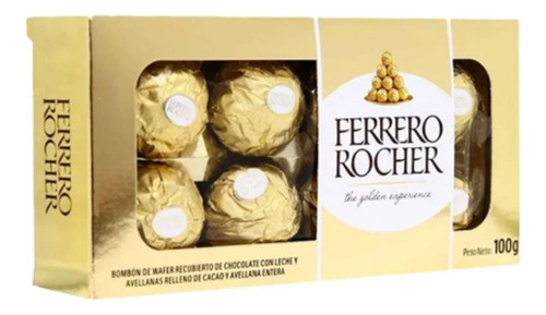 Bombom Ferrero Rocher 100g 8 Unidades 0