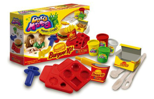 Kit De Masas Burger X4 24x18x6cm Duravit - 715 (uxb:12) 0