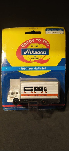 Llm - Camion Ford Serie  C  Con Furgon   Athearn 2754 Ho 0