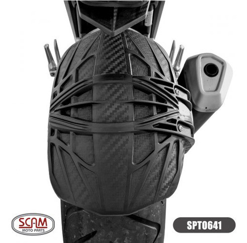 Guardabarro Trasero Cb 500f 2020+ Mk Motos #03 1