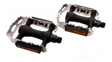Pedales Bicicleta Mtb Aluminio Resina - Neco 1