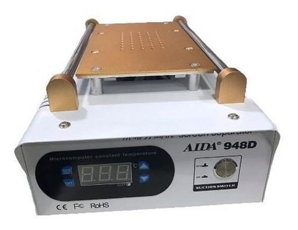 Plancha Separadora De Glass Aida 948d Con Bomba De Vacío. 0