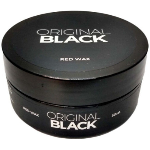 Pomada Para Peinar Original Black Red Wax 50ml 0