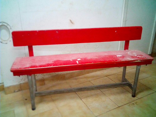 Banco Con Respaldo De 1,25m.  No Hago Envios Sin Cargo 0