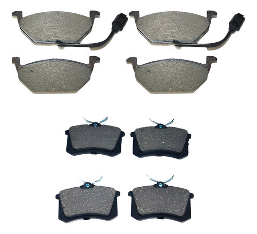 Juego Pastillas De Freno 4 Ruedas Vw Bora Golf 1.9tdi 2.0n 0