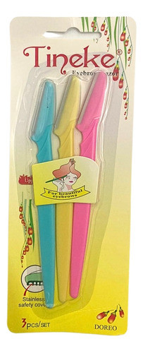 Navalha Para Sobrancelha - 3 Un Tikene 0