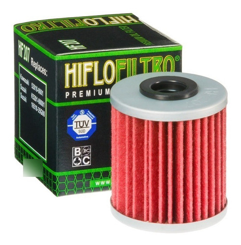 Filtro Aceite Hiflo Hf 207 Kawasaki Kx 250 F Motoshop16 0