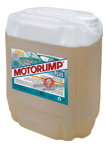 Balde De Desengrasante Full Car Motorlimp Plus X 20 Litros 0