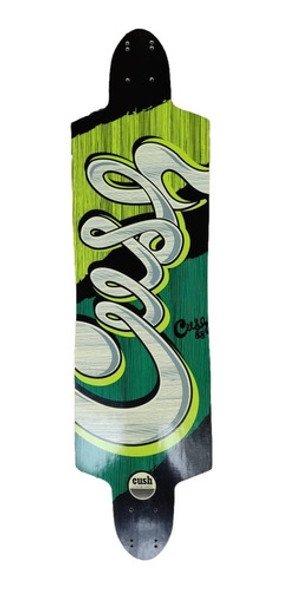 Shape Cush Longboard Skate Marfim Sm12 92x24,5cm 1