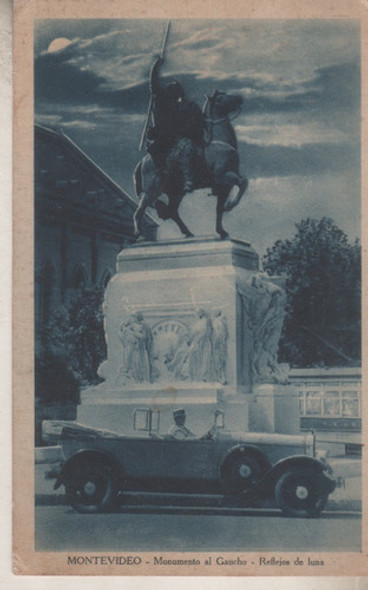 Antigua Postal Año 1931 - Automovil - Montevideo  Uruguay 0