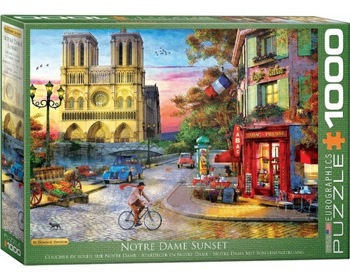 Puzzle 1000 Piezas Notre Dame By Diminic Dav- Eurographics 0