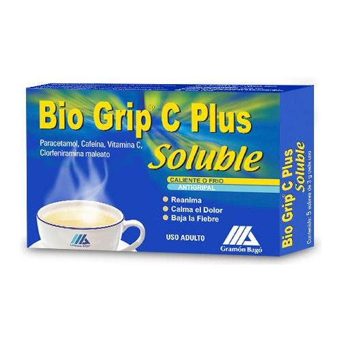 Bio Grip C Plus Soluble X 5 Sobres 1
