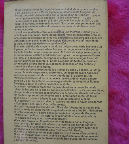Boca Del Infierno De Ana Miranda - Anagrama 1