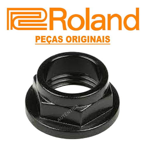 08 Unidades De Porca Plástica Original Roland 0