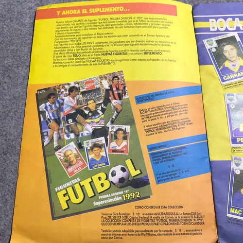 Album De Figuritas Ultra Figus Suplemento - 158/162 1