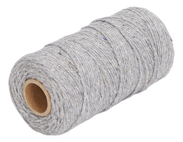 Cordão De Macramê De Algodão, Corda Reciclada, Macia, Grossa 0