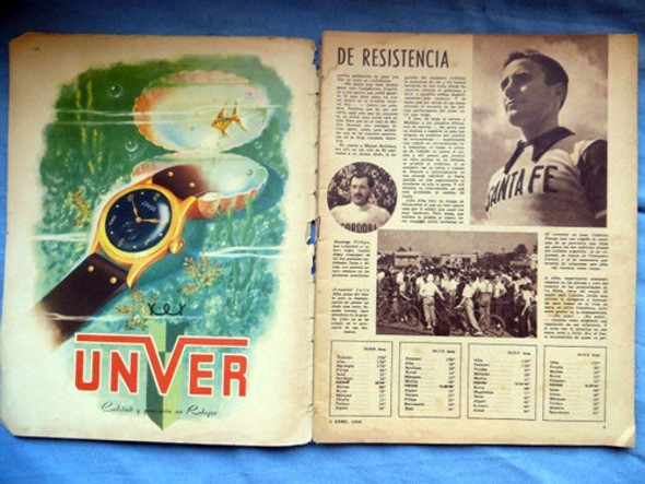 Revista El Grafico Abr 1948 Galvez Fangio 1