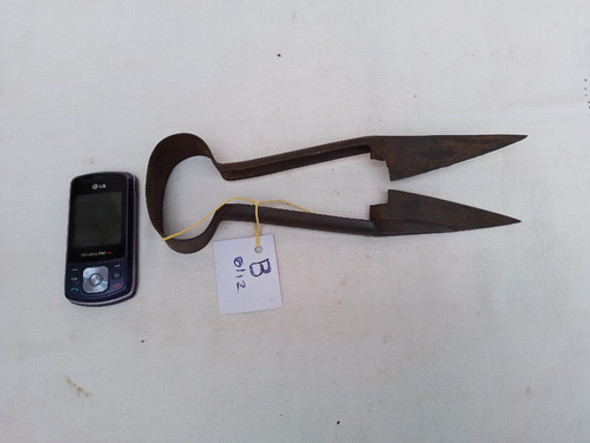 Antigua Tijera Tusar Esquilar Burgon Inglesa, Chica, B612 0