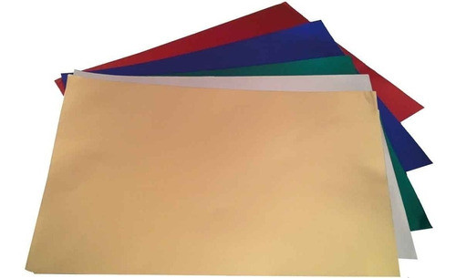 20 Cartulina Metalizada Industria Nacional - Papel Metalico 0