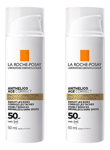 Kit La Roche-posay Anthelios Age Correct Fps50 X 2 Und 0