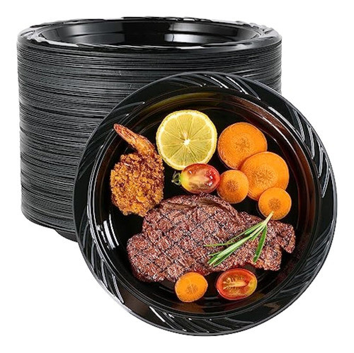 Jolly Chef 120 Platos Desechables De Plástico Para 0