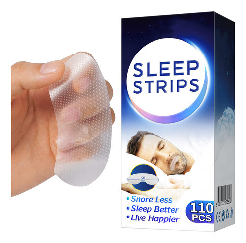 120 Tiras Adhesivas Antironquidos Mejora Respiración Sueño 0