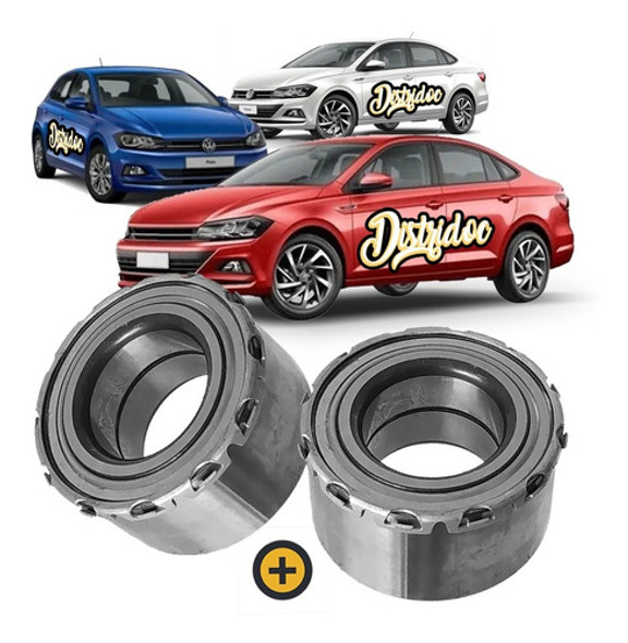Kit X2 Ruleman Rueda Delantera Polo Virtus T-cross Nivus Abs 0