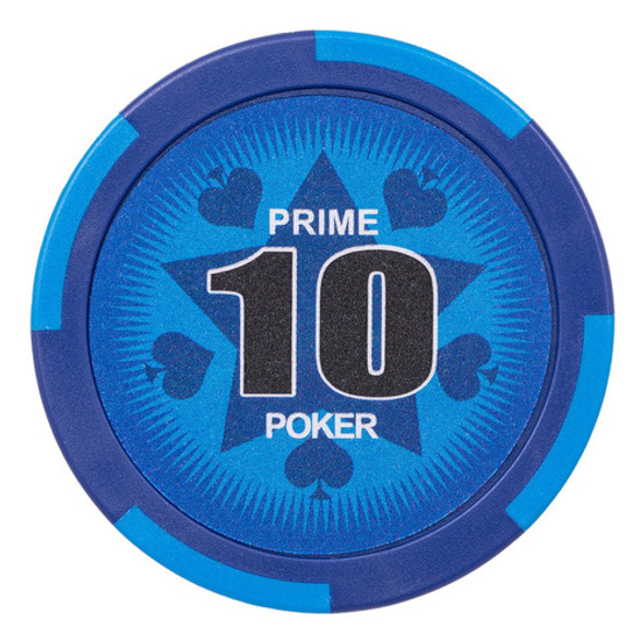 Fichas De Poker 11,5 Gms Pacote Com 25 Modelo Abs Mirage 10 0