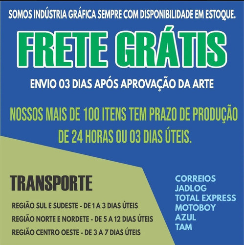 Solapas Personalizadas 9x10 Couchê 250gr - 4x0 - 1000und 1