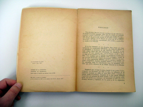 Filosofia Patricio Hopkins Ediciones Almagro Papel Boedo 1