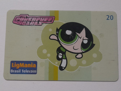 Cartão Telefônico Meninas Super Poderosas The Powerpuff Girl 0