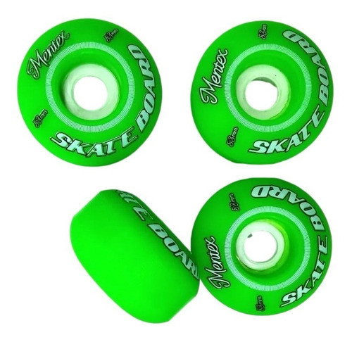 Roda Mentex 53mm 99a Verde - Skate Street 1
