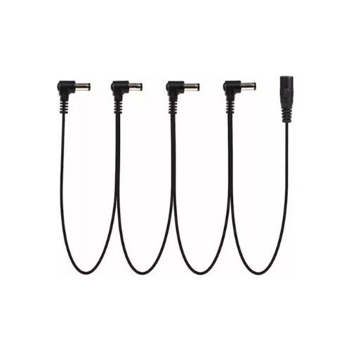 Cabo Extensão Extensor Fonte Pedal Para 4 Pedais 30cm 0