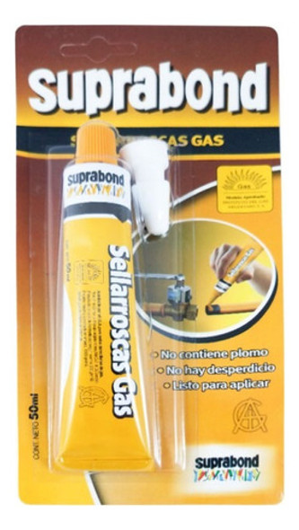Sellaroscas Suprabond De Gas Sellador 50ml 0 Sellaroscas Suprabond De Gas Sellador 50ml 0