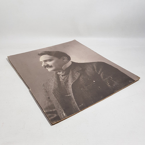 Antigua Foto Enrico Caruso Tenor 1907 Original Mag 62779 1