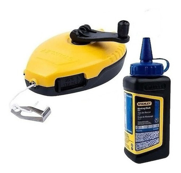 Tiza Chocla Tira Linea Stanley Con Tiza Hilo 30mts 0