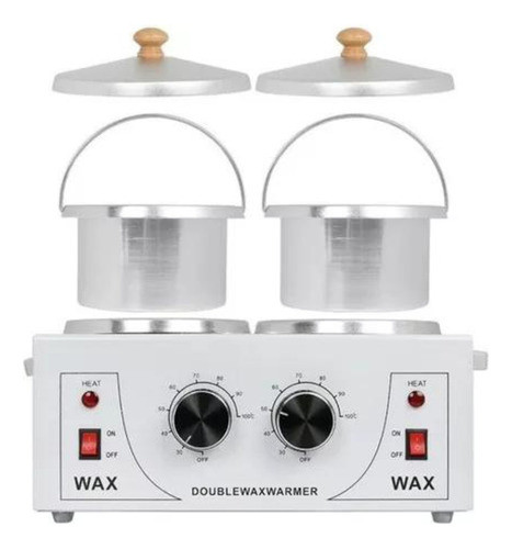 Horno Fundidor Calentador De Cera Depilación Doble 0