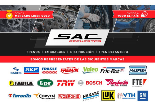 Juego De Pastillas P/ Citroen C3 Aircross Picasso Delantera 1