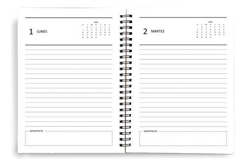 Kit Imprimible Agenda 2024 Diaria Editable A5 (ppt + Pdf) 0