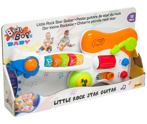 Guitarra Instrumento Musical De Juguete Para Niños Nueva 0