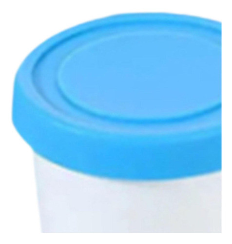 4 Copo De Sorvete, Recipientes De Armazenamento De S Azul 1