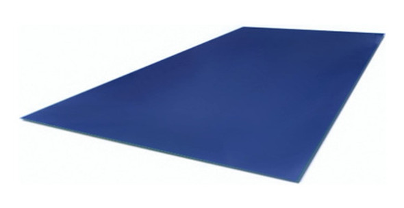 Chapa Lisa Azul Milenium C25 1,22x2,44 M 0