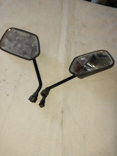 Espejos Honda Cg 125 150 Rosca 10mm Cortos 1