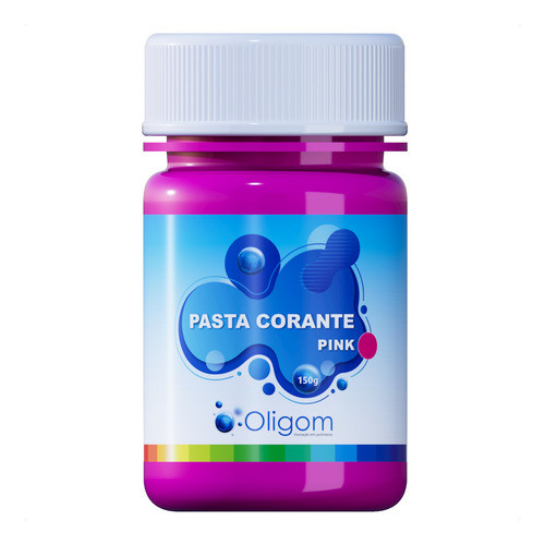 Pigmento Pasta Corante Resina Epóxi Cor Pink Pote 150g 0